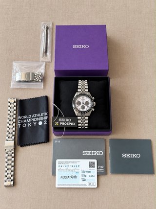 Seiko Prospex Speedtimer Solar Chronograph