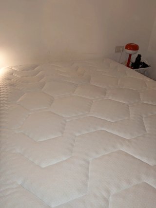 Topper de Colchón Blanco