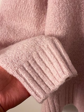 Jerséis de punto rosa Zara