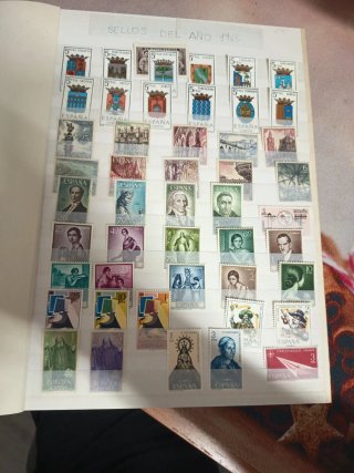 Sellos España Año desde 1965 a 1981 salvo 1975