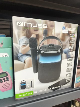 Altavoz Muse M-520 KA Bluetooth Karaoke