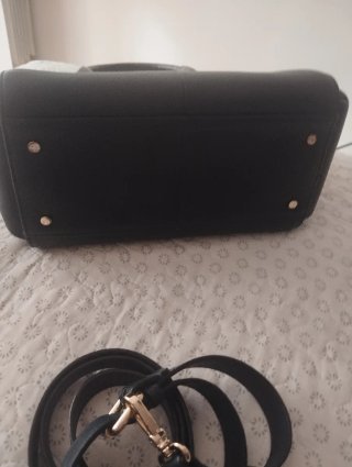 Bolso de Piel Azul