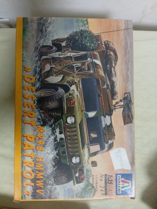 Maqueta Desert Patrol M998 HMMWV