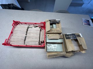 Cajas de baldosas