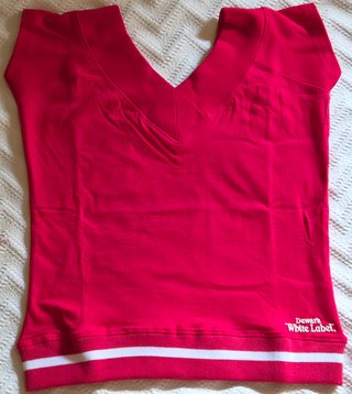 Top sin mangas Dewar’s White Label rojo