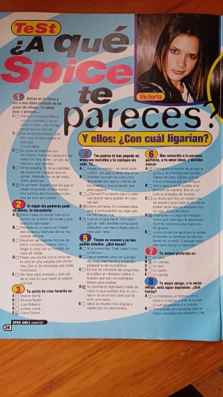 Lote Revistas Spice Girls Especiales