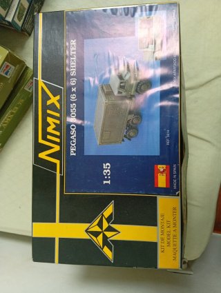 Maqueta Nimix Pegaso 3055 (6x6) Shelter 1:35