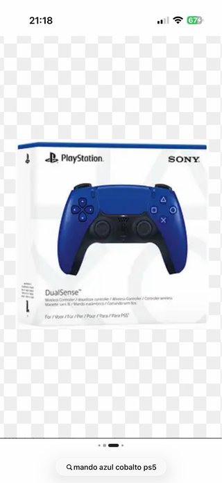 Mando DualSense PS5 Azul Cobalto