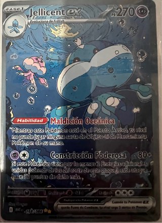 Carta Pokémon Jellicent EX 168/088