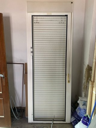 Puerta y balconera de aluminio