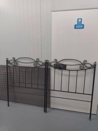 2 Cabeceros Hierro Forjado