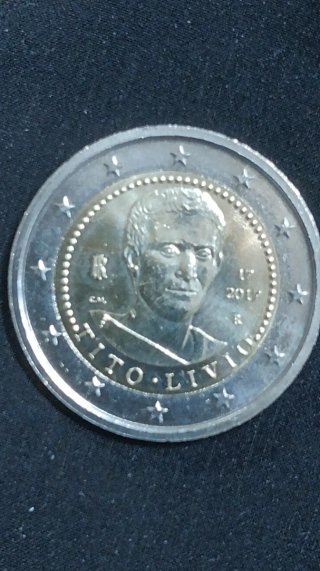 Moneda 2 Euros Italia 2017 Tito Livio