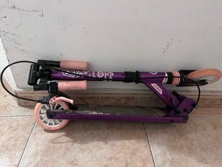 Patinete Oxelo Morado con Suspensión