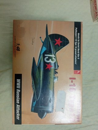 Maqueta Avión WWII Polikarpov I-16 1:48