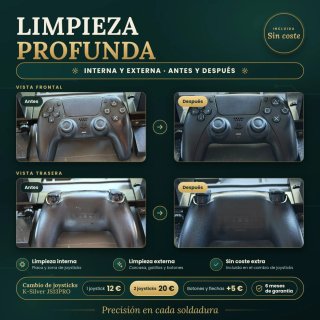 Reparación de mandos PS5