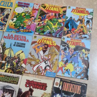 Lote tebeos y cómics antiguos