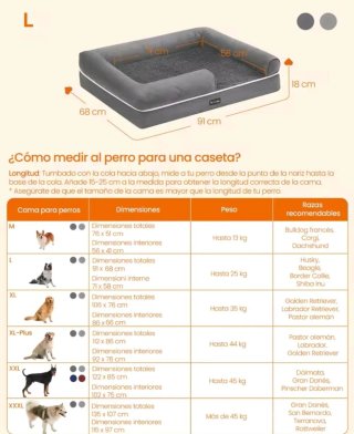 Cama Ortopédica para Perros y mascotas NUEVO