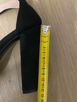 Zapatos de tacón negros 12cm