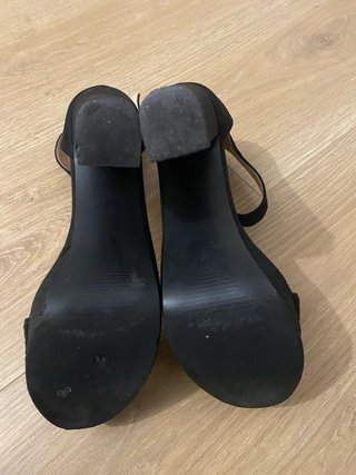 Zapatos de tacón negros 12cm