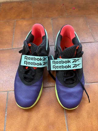 Zapatillas Halterofilia Reebok Negras/Moradas