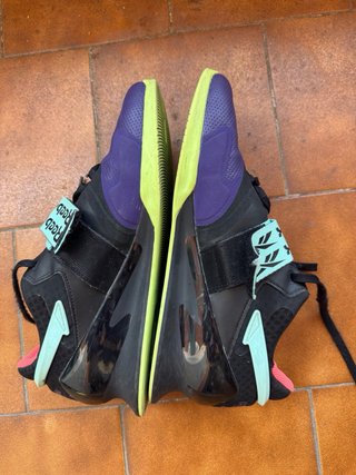 Zapatillas Halterofilia Reebok Negras/Moradas