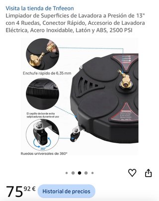 Limpiador de Superficies de Lavadora a Presión