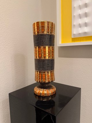 Vaso Bitossi Serie Sera Sgraffito