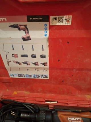Atornilladora Hilti ST 1800-A22 + 2 Baterías