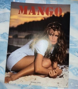 Catálogos Mango 1992-1993 Claudia Schiffer y Naomi