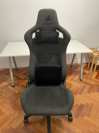 Silla Gaming Corsair Gris