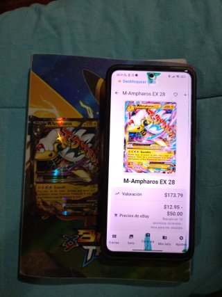 Carta Pokémon M-Ampharos EX 28