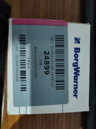 Válvula Control Presión EGR BorgWarner