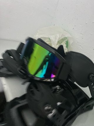 Gafas y Fijaciones Snowboard Nuevas burbon