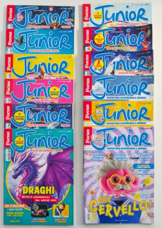 Lotto 12 Focus Junior 2024 2026 riviste bambini