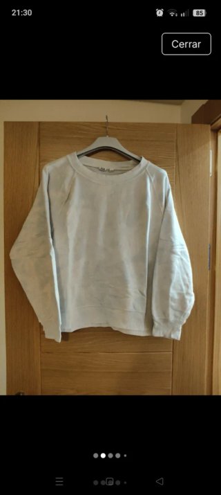 Sudadera GAP beige talla L