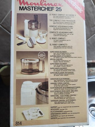 Robot de Cocina Moulinex Masterchef 25