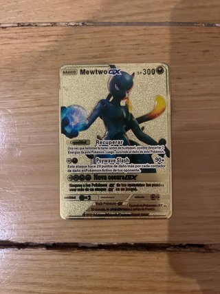 Carta Pokémon METÁLICA