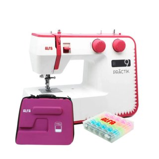 OFERTA Maquina de coser Alfa Pràktik 9 + Maleta