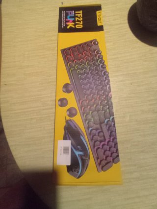 Teclado y Ratón Negro