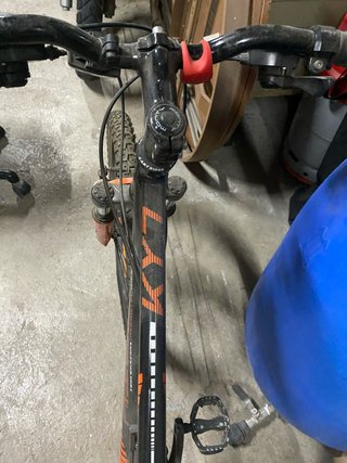 Bicicleta Monty 24 Naranja/Negra