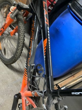 Bicicleta Monty 24 Naranja/Negra