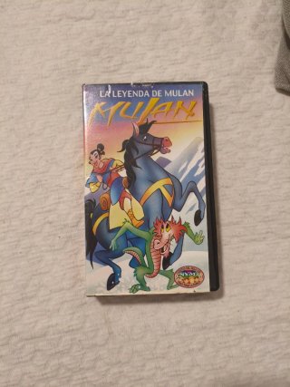 VHS La Leyenda de Mulan