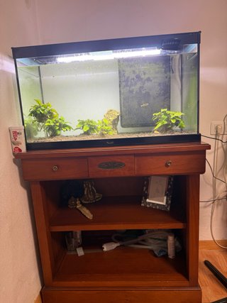 Acuario 115L con mueble