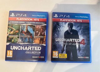 Pack Uncharted 4 y Colección Nathan Drake PS4