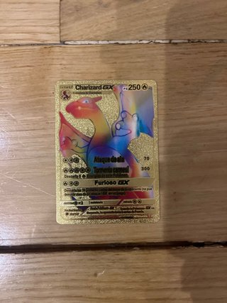 Carta Pokémon Charizard GX 250 PS