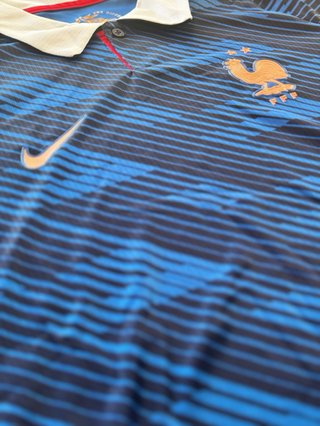 Camiseta Nike França Azul e Preta