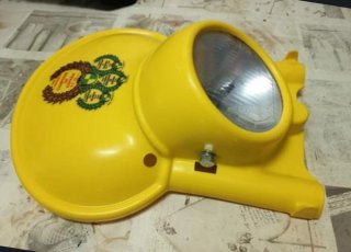 Careta Faro Puch Amarilla
