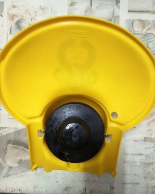 Careta Faro Puch Amarilla