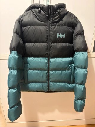 Abrigo Helly Hansen Negro y Verde Talla L