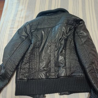 Cazadora Mango Talla XL Negra